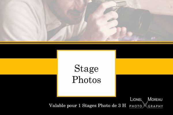 1 Stage Photo de 3 Heures